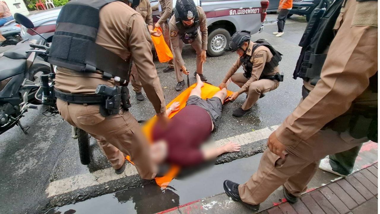 Бесногий британский турист вызвал многокилометровую пробку в Паттайе
